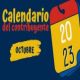 CALENDARIO DEL CONTRIBUYENTE OCTUBRE 2023
