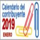 CALENDARIO DEL CONTRIBUYENTE ENERO 2019